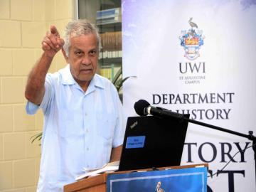 UWI Historian Professor Brinsley Samaroo 